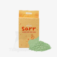 韓國 sarr 3.0mm 豆腐砂 - 綠茶味 7L (原箱 6包 X 2箱 優惠價 $348)