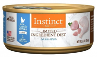 Nature's Variety Instinct Cat Canned Food - LID Grain Free Turkey 5.5oz