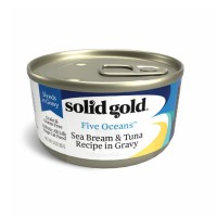 Solid Gold 貓罐 鯛魚+吞拿魚 無穀物配方 3oz