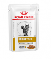 Royal Canin - Urinary S/O Moderate Calorie (UMC34) 貓隻泌尿道處方濕包 (低能量) 85G x 12包  訂購大約7個工作天