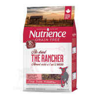 Nutrience Grain Free 無穀物風乾全犬糧 - 牧場風味 牛、三文魚及豬 454G