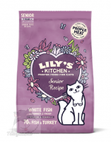 Lily's Kitchen 無穀物鮮魚 老貓專用餐 乾糧 800g (粉紫袋) (粉紅袋) 