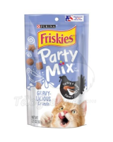 Purina Friskies 喜躍 Party Mix 鬆脆貓小食 - 醬汁火雞味 6oz