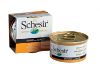 Schesir 啫喱系列 吞拿魚+蘆薈飯 貓罐頭 85g