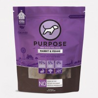 Purpose - Rabbit & Veggie 單一蛋白 兔肉+蔬菜凍乾生肉全犬主食糧 14oz