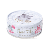 Fresh CAN-成長發育機能-慕斯狀 貓罐頭 幼貓濕糧 (80g) 粉紅