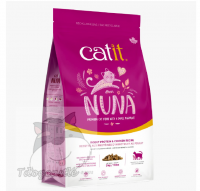 Catit Nuna 低致敏無麩昆蟲蛋白全貓糧 - 雞肉味 5kg (桃紅)