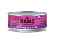 RAWZ 96% 火雞肉及火雞肝 全貓罐頭 156g