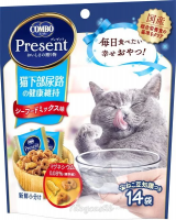 Combo Present 日本 貓咪脆粒粒小食 下部尿道保健配方  3g x 14 