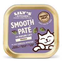 Lily's Kitchen Smooth Pate for Matune Cats 雞肉肉醬配方高齡貓主食罐頭 85g