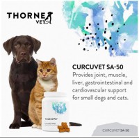 ThorneVET 薑黃素 犬貓適用 Chewable咀嚼配方  90粒
