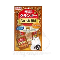 Ciao貓零食-夾心脆餅-雞肉 (6gX7袋入)