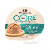 Wellness Core Divine Duos 雙重滋味杯 吞拿魚茸+三文魚肉丁 2.8oz