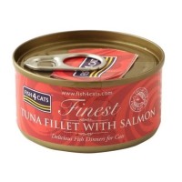 Fish4Cats TUNA FILLET WITH SALMON (CTW663) 三文魚及吞拿魚柳 70g