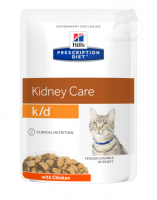 Hill's k/d 腎臟護理 (雞味) 處方貓濕包 (606267) 85gx12包 原盒優惠  訂購大約7個工作天
