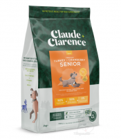 CLAUDE & CLARENCE C+C 全天然無穀物狗糧 高齡犬配方 (放養火雞肉配小紅莓) 2KG