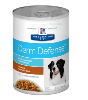 Hill's Derm Defense 皮膚防護 雞肉燉蔬菜 處方狗罐頭 12.5oz x12罐 原箱優惠 訂購大約7個工作天