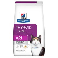 Hill's prescription diet y/d Thyroid Health Feline (1497) 貓用甲狀腺管理 4LBS  訂購大約7個工作天