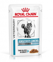 Royal Canin - Sensitivity Control (SC29) 低敏配方 (雞+飯) 處方貓濕包 85g x12包  訂購大約7個工作天