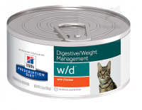 Hill's w/d 體重管理 (雞肉口味) 處方貓罐頭 (9455) 5.5oz x24罐 原箱優惠  訂購大約7個工作天