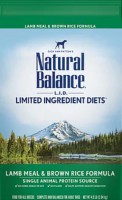 Natural Balance® L.I.D.糙米系 - 羊肉成犬糧 4.5lbs