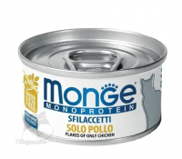 Monge 單一蛋白貓罐頭 - 鮮雞肉 80g x24罐優惠