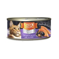 Cindy's Recipe Signature 系列 - 三文魚配青口湯 貓主食罐 70g (紫色) x12罐 原箱優惠