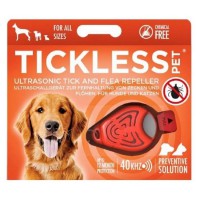Tickless Pet 超聲波驅蚤器 (TLP04) 橙色 (請先查詢是否有現貨) 預訂大約7-14日左右