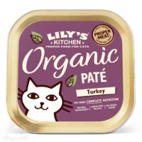 Lily's Kitchen Organic Pate 天然火雞肉成貓主食罐 85g
