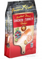FUSSIE CAT MARKET FRESH CHICKEN & TURKEY MEAL 無穀物雞肉及火雞配方 4磅