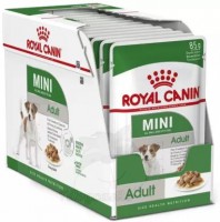 Royal Canin Mini Adult Dog (Gravy) 小型成犬營養主食濕糧(肉汁) 85gx12包 訂購大約7個工作天