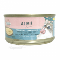 Aime Kitchen™ 無穀物忌廉濃雞湯主食罐 (幼貓) 75G