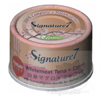 Signature7 [S7-339048&91; 白肉吞拿魚 + 紅蘿蔔配方(有助毛球控制) 70g 主食罐