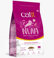 Catit Nuna 低致敏無麩昆蟲蛋白全貓糧 - 雞肉味 2.27kg (桃紅) 