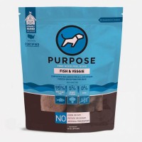 Purpose - Fish & Veggie 單一蛋白 三文魚肉+蔬菜凍乾生肉全犬主食糧 14oz
