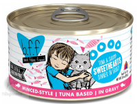 B.f.f. 貓罐裝系列 吞拿魚+蝦 肉汁 85g (Sweethearts)