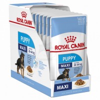 Royal Canin Maxi Puppy (Gravy) 大型幼犬營養主食濕糧(肉汁) 140gx10包 訂購大約7個工作天