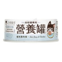 汪喵星球 - 幼母貓專用營養罐 (FM142) 鱸魚雞肉餐 80g