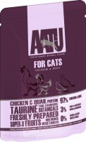 AATU貓用主食濕糧包 雞肉配鵪鶉 85G 
