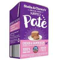 STELLA & CHEWY'S 貓貓濕糧 (Pate) 雞肉和三文魚醬  (粉紅) 5.5oz