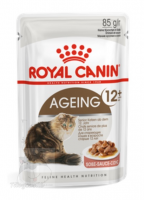 Royal Canin (法國皇家) 精煮肉汁 (Gravy) 貓濕糧 - Ageing 12+ 保護關節老貓配方(肉汁) 85g x 12包同款原箱優惠 訂購大約7個工作天