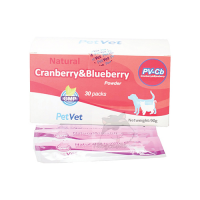 PetVet - 改善泌尿道 PV-cb 小紅莓藍莓粉 Cranberry & Blueberry Powder 30包