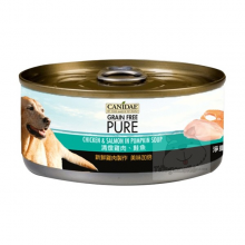Pure 無穀物 全犬主食罐頭 雞肉+三文魚 156G