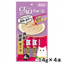 CIAO 吞拿魚醬(消便臭) 14G SC-109