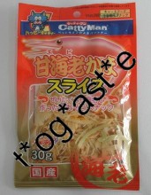 CATTYMAN 蝦銀鱈魚絲 30G