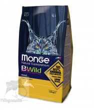 Monge 天然貓糧 - 低穀物 成貓 野生兔肉 配方 1.5kg (3.3lb)