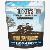 TUCKER'S 天然凍乾豬肉野牛南瓜脫水狗糧 14OZ