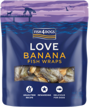 Fish4Dogs 香蕉魚皮卷 100g