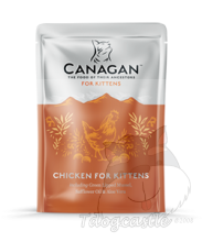 Canagan 原之選 無穀物幼貓貓 雞肉配方湯包 85g