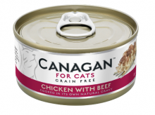 Canagan 原之選 雞肉+牛 配方 75g